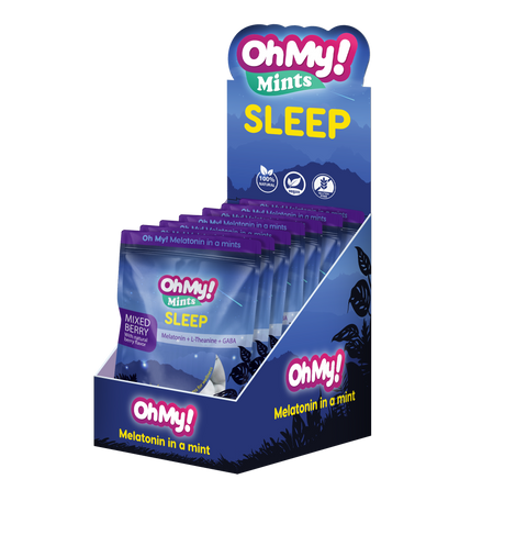 Mixed Berry Melatonin Mints for Sleep